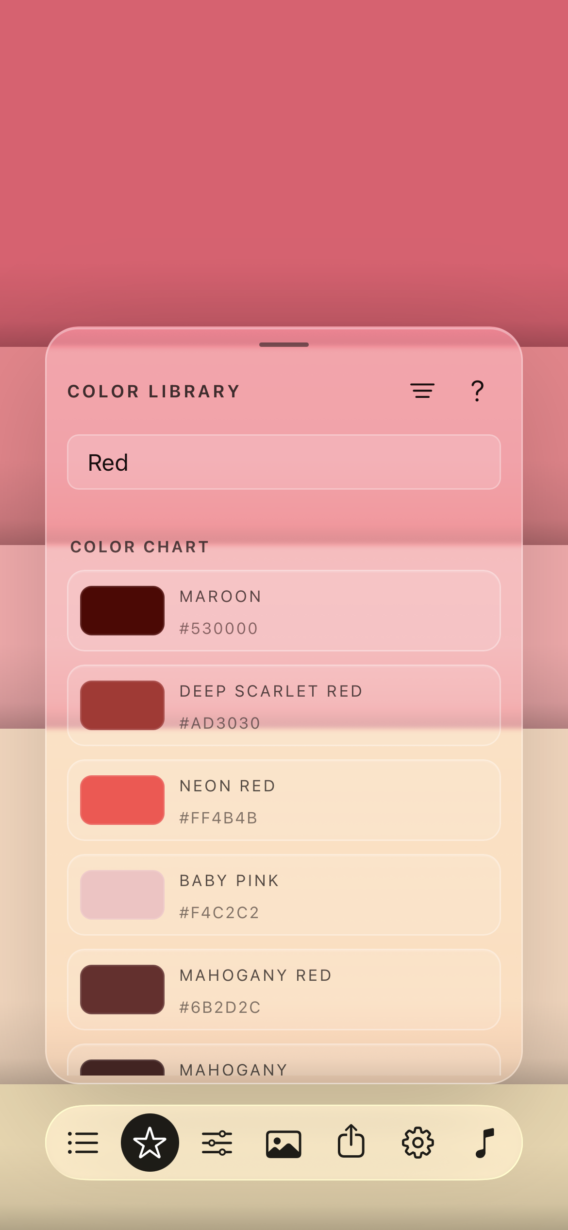 HilloColor library on iPhone.